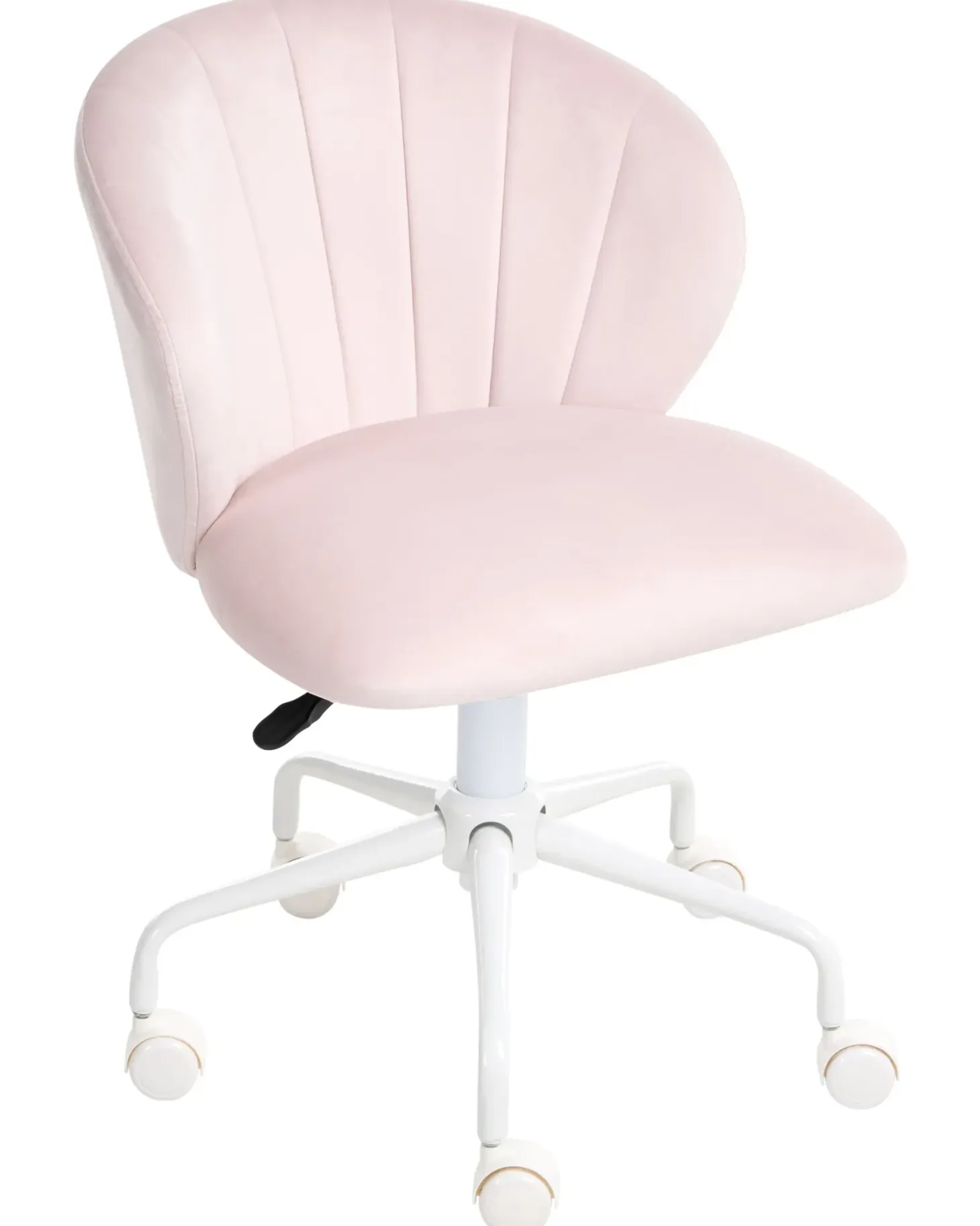 Skrivebordsstol CHEERFUL Velour Pastellrosa