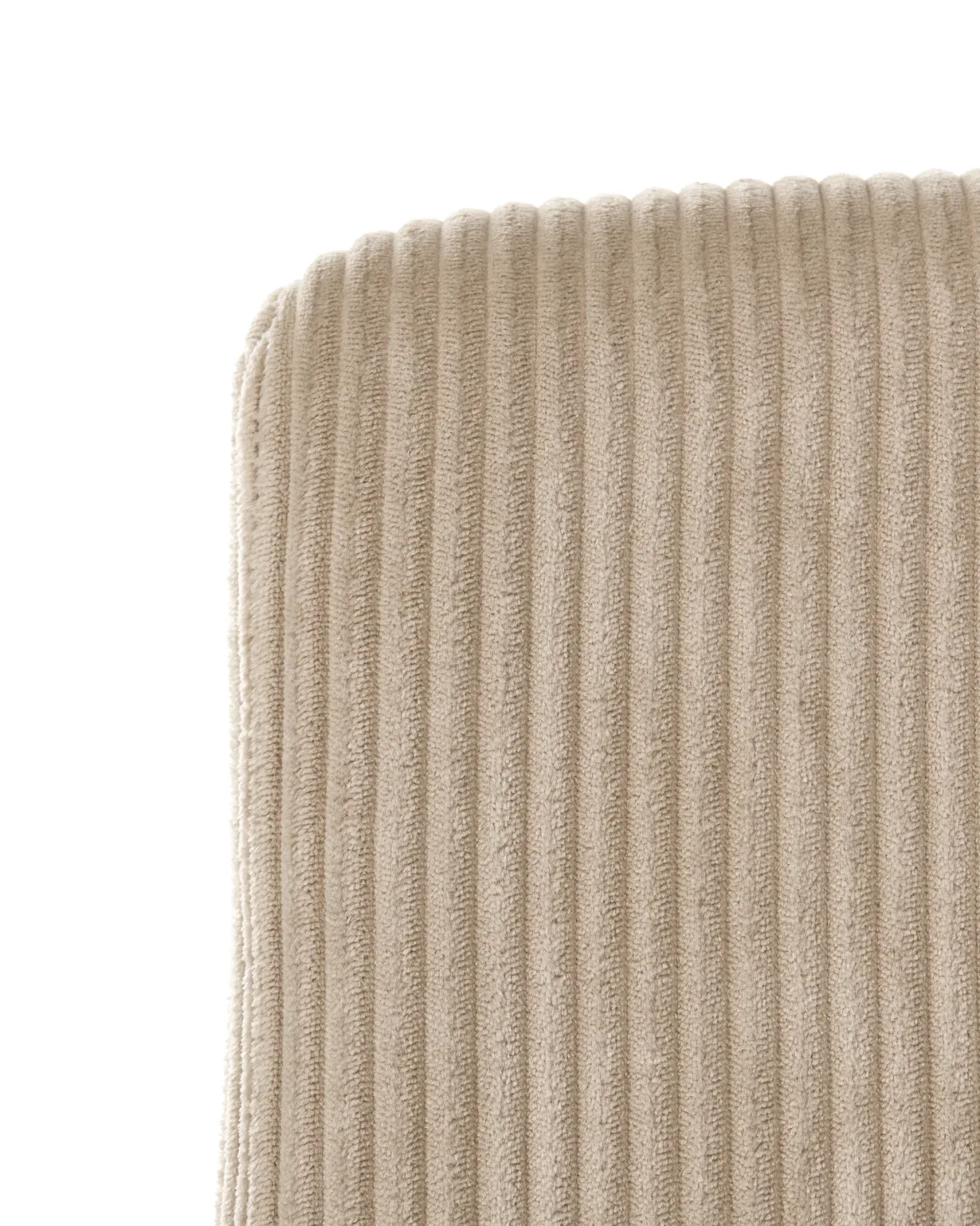 Skrivebordsstol GEDDES Fløjl Beige