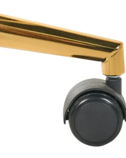 Skrivebordsstol GRANBY Boucle Cremehvid