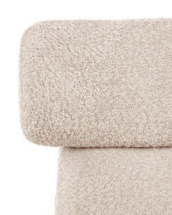 Skrivebordsstol GRANBY Boucle Lys Beige