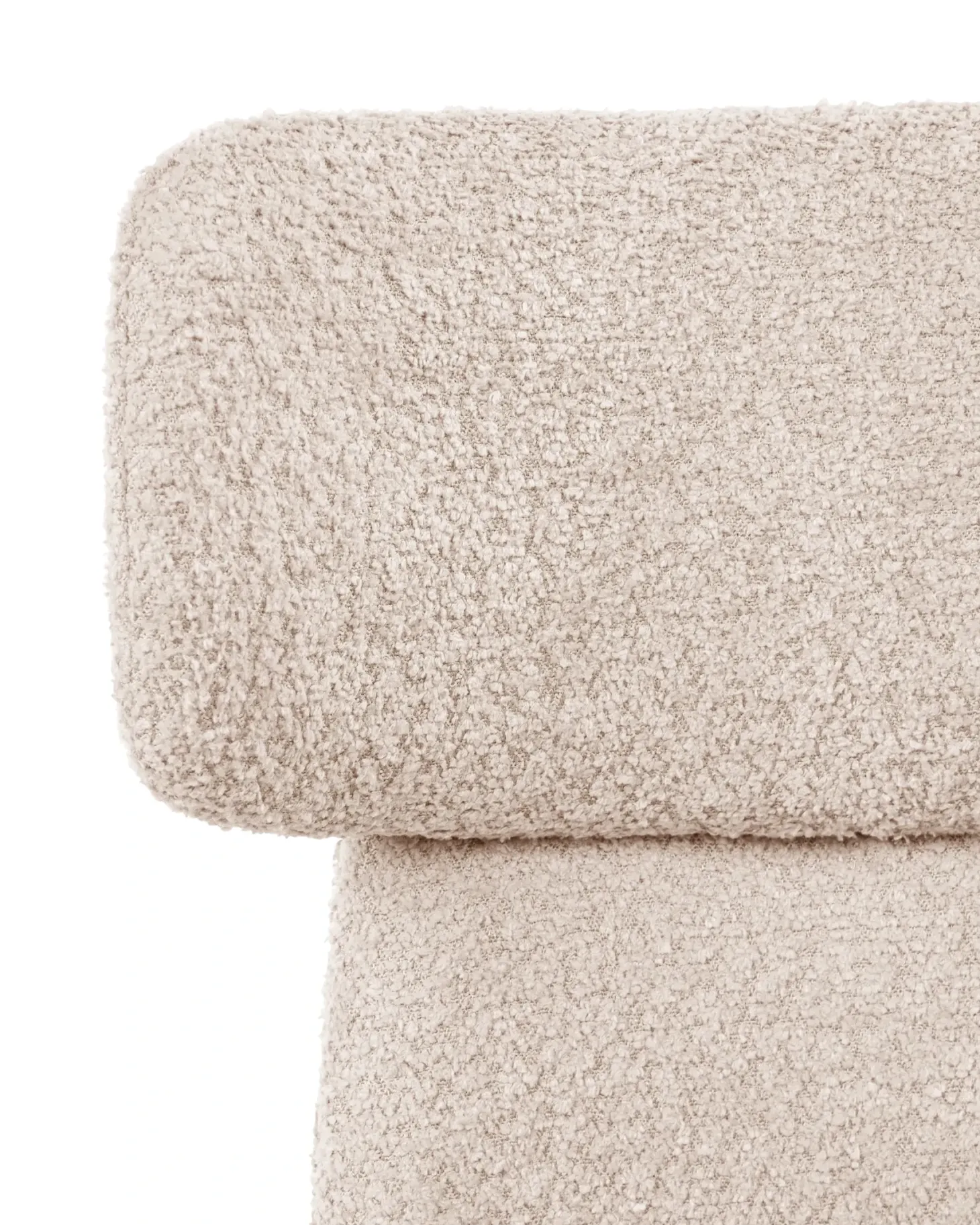 Skrivebordsstol GRANBY Boucle Lys Beige