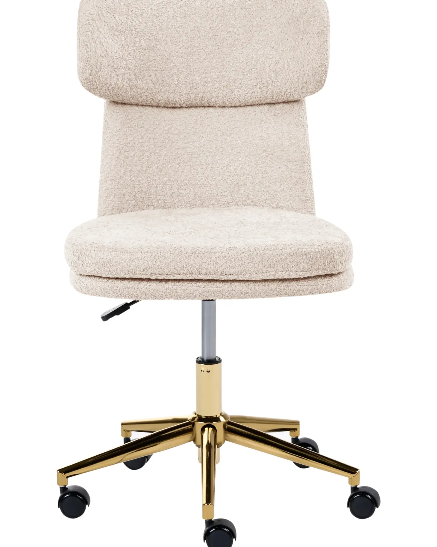 Skrivebordsstol GRANBY Boucle Lys Beige