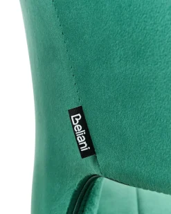 Skrivebordsstol KATONAH Velour Grøn