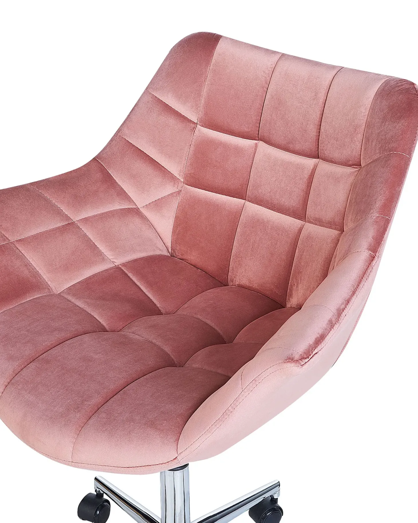 Skrivebordsstol LABELLE Velour Lyserød