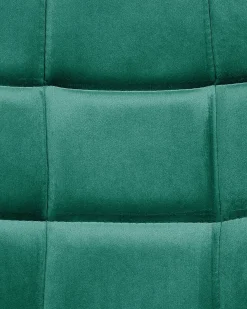 Skrivebordsstol LABELLE Velour Smaragdgrøn