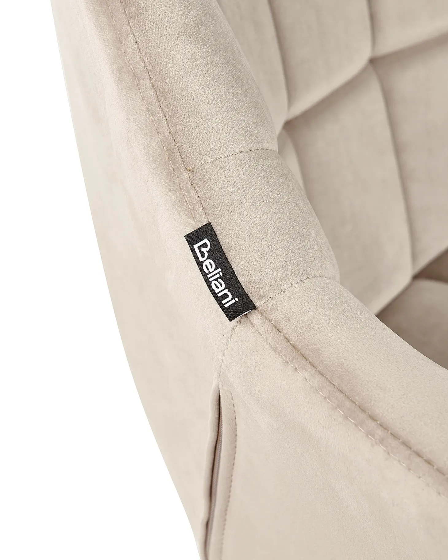 Skrivebordsstol LABELLE Velour Beige