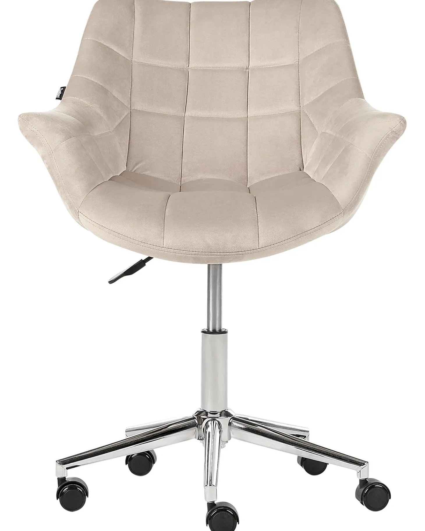 Skrivebordsstol LABELLE Velour Beige