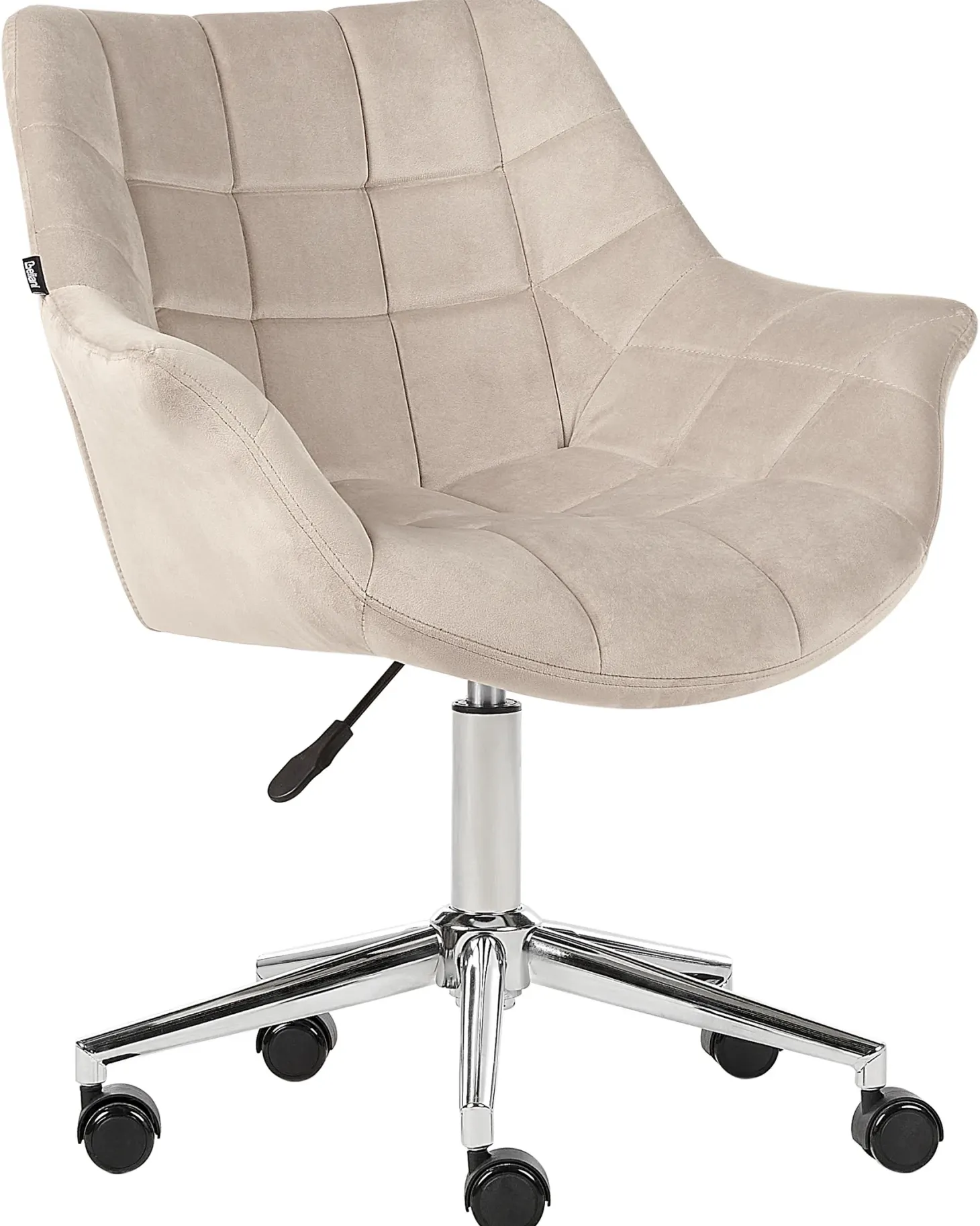 Skrivebordsstol LABELLE Velour Beige