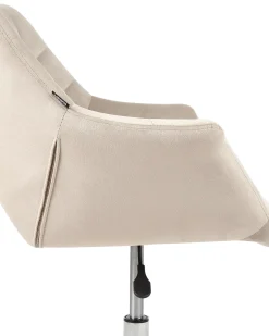 Skrivebordsstol LABELLE Velour Beige
