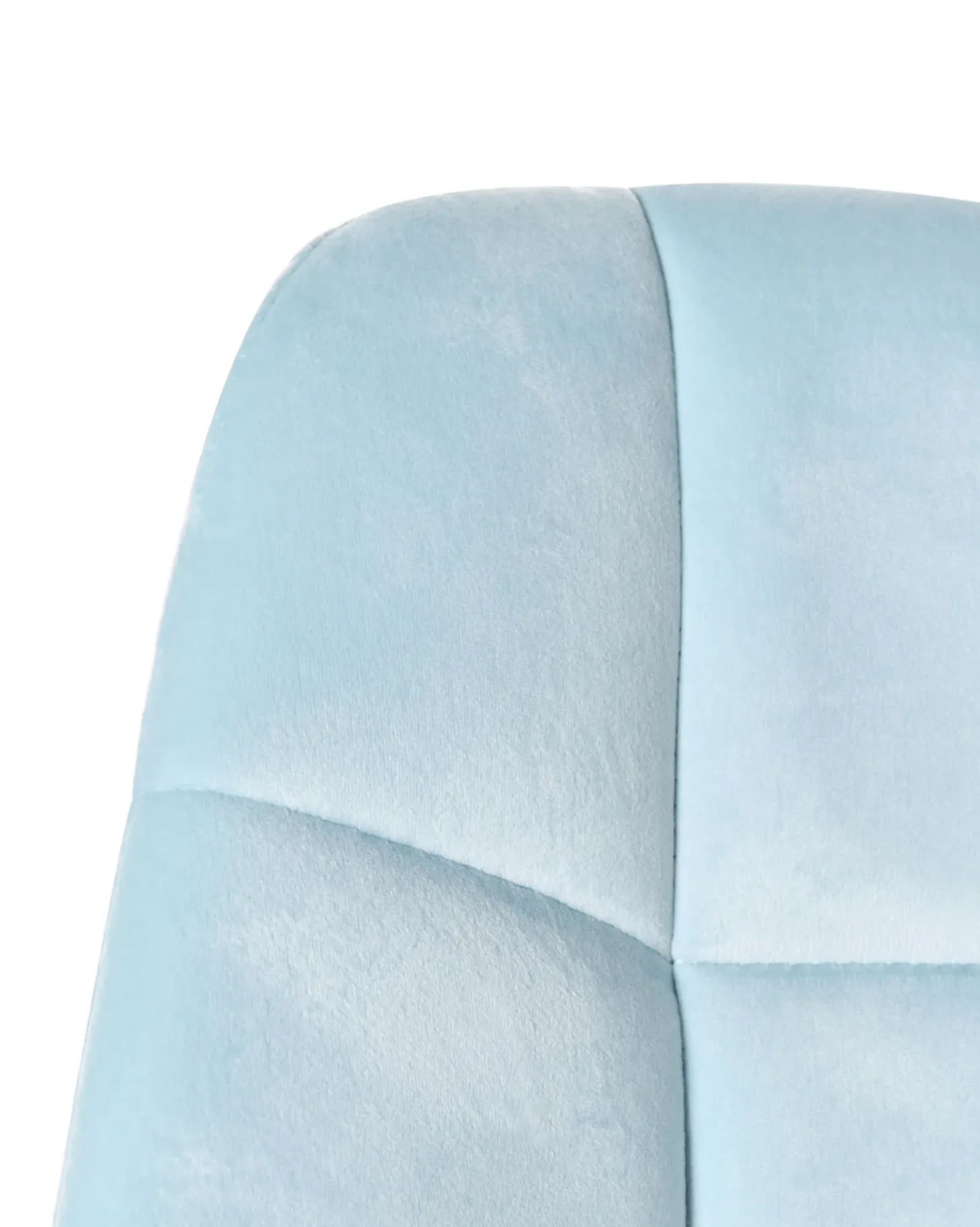 Skrivebordsstol LABELLE Velour Himmelblå