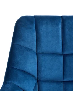 Skrivebordsstol LABELLE Velour Navy Blå