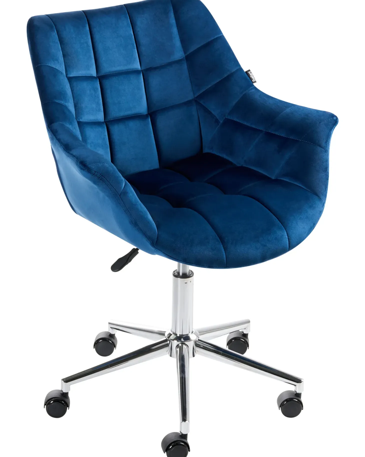 Skrivebordsstol LABELLE Velour Navy Blå
