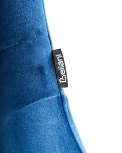 Skrivebordsstol LABELLE Velour Navy Blå