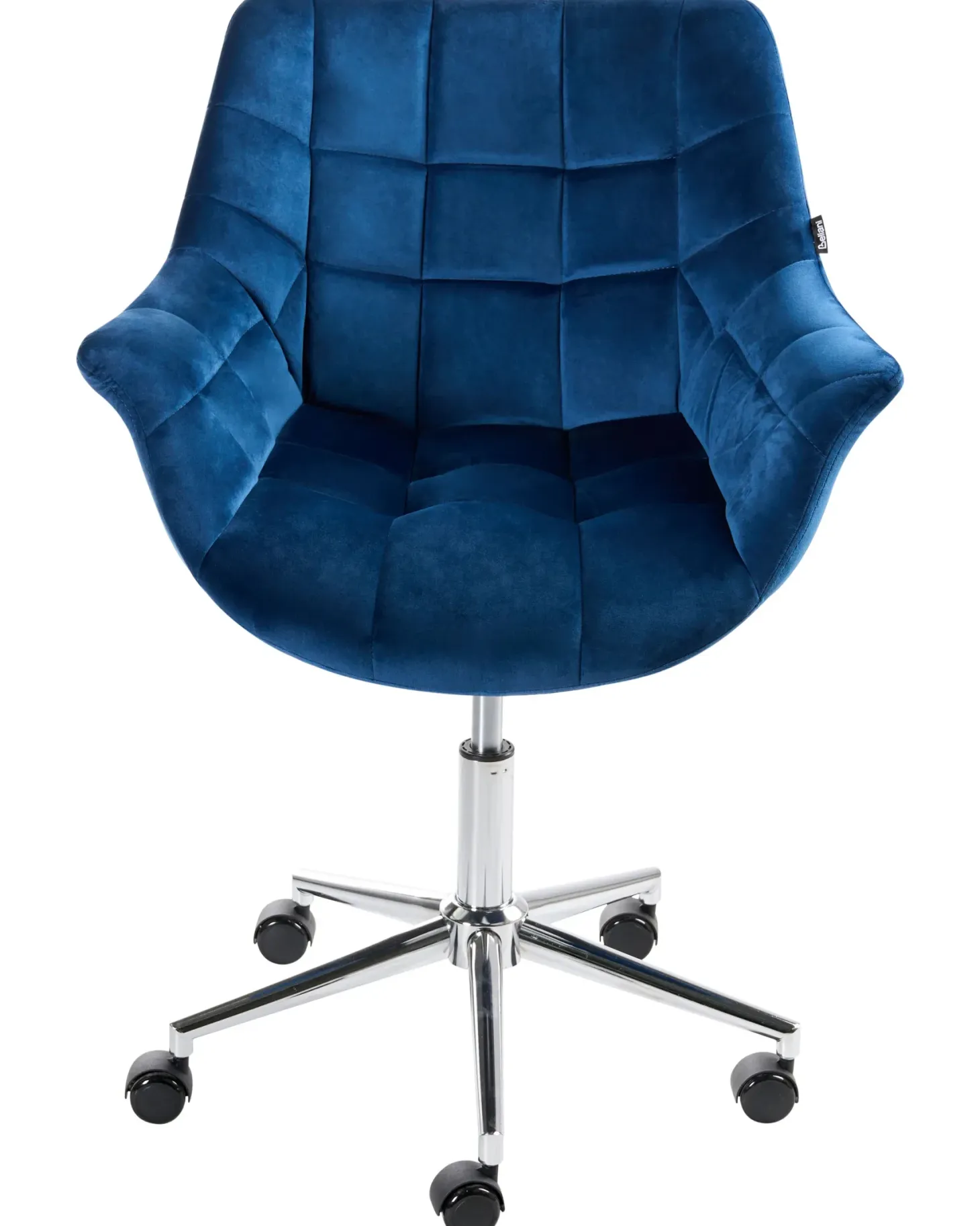Skrivebordsstol LABELLE Velour Navy Blå
