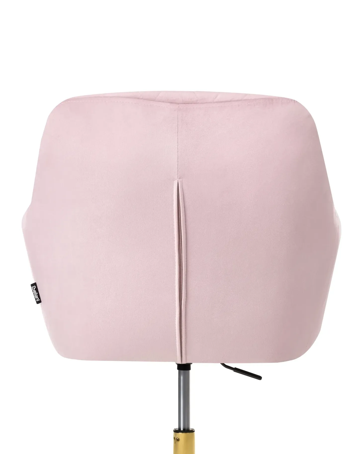 Skrivebordsstol LELORIA Velour Pastellrosa