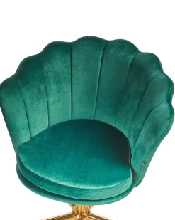 Skrivebordsstol MONTICELLO Velour Grøn