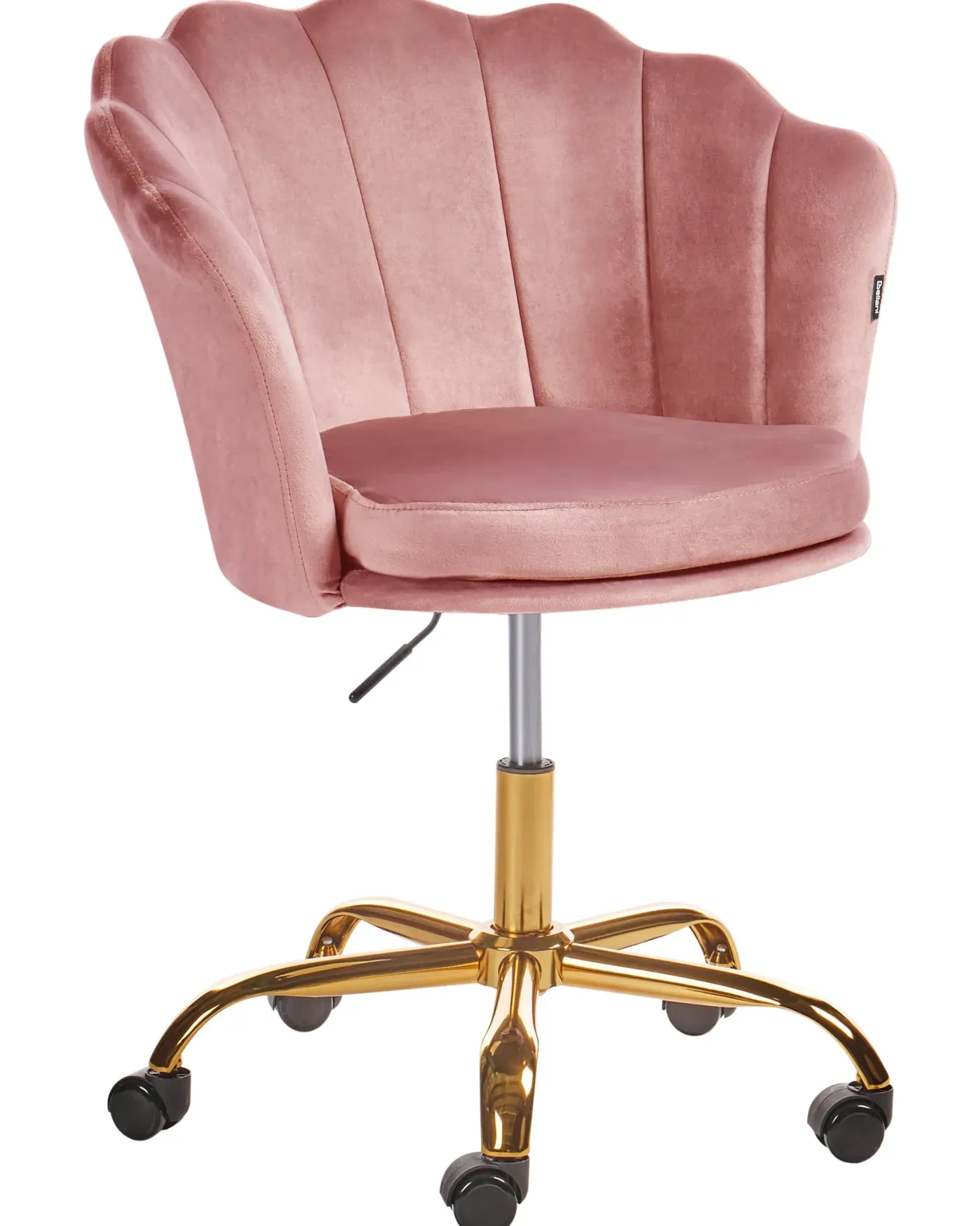 Skrivebordsstol MONTICELLO Velour Lyserød
