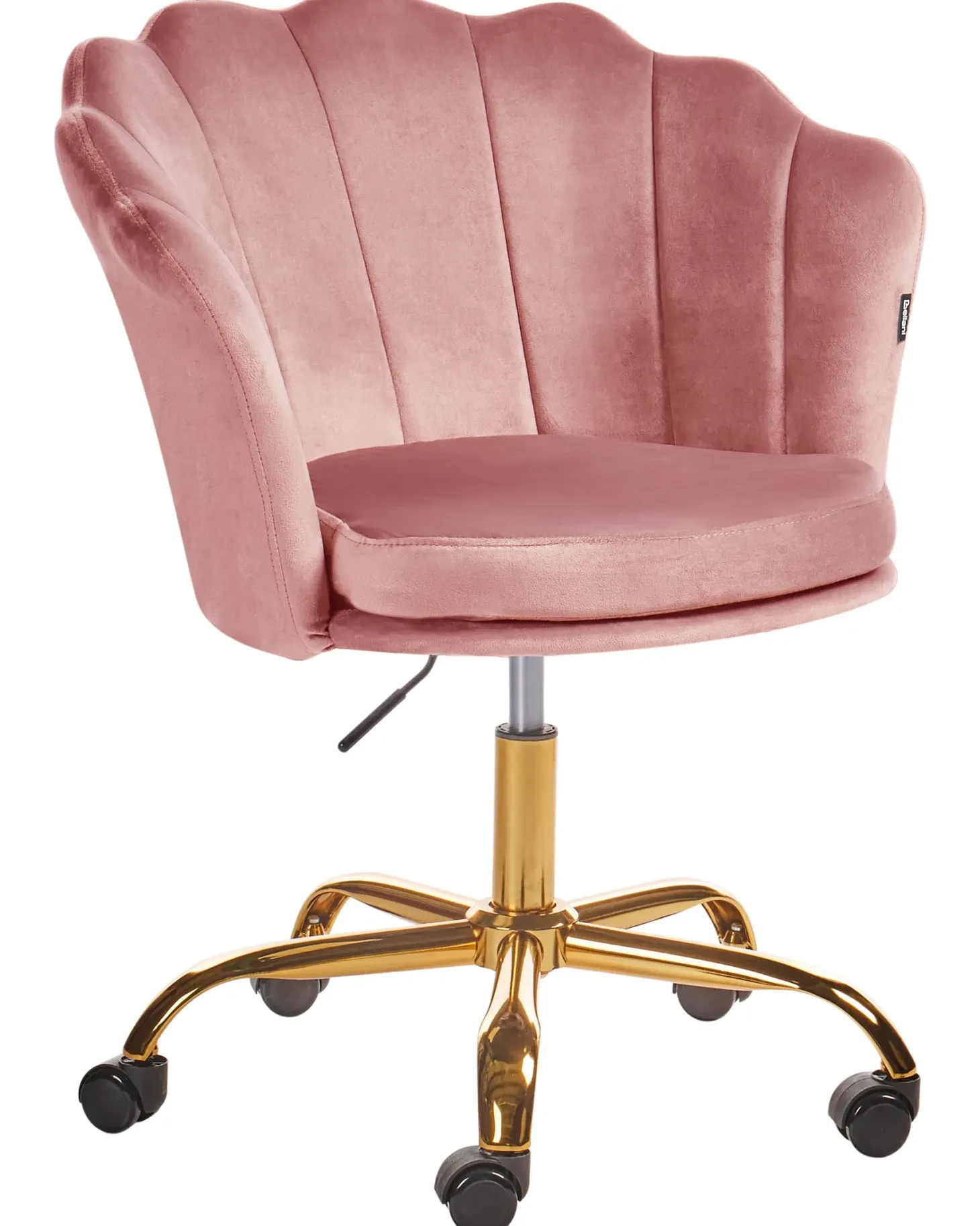 Skrivebordsstol MONTICELLO Velour Lyserød