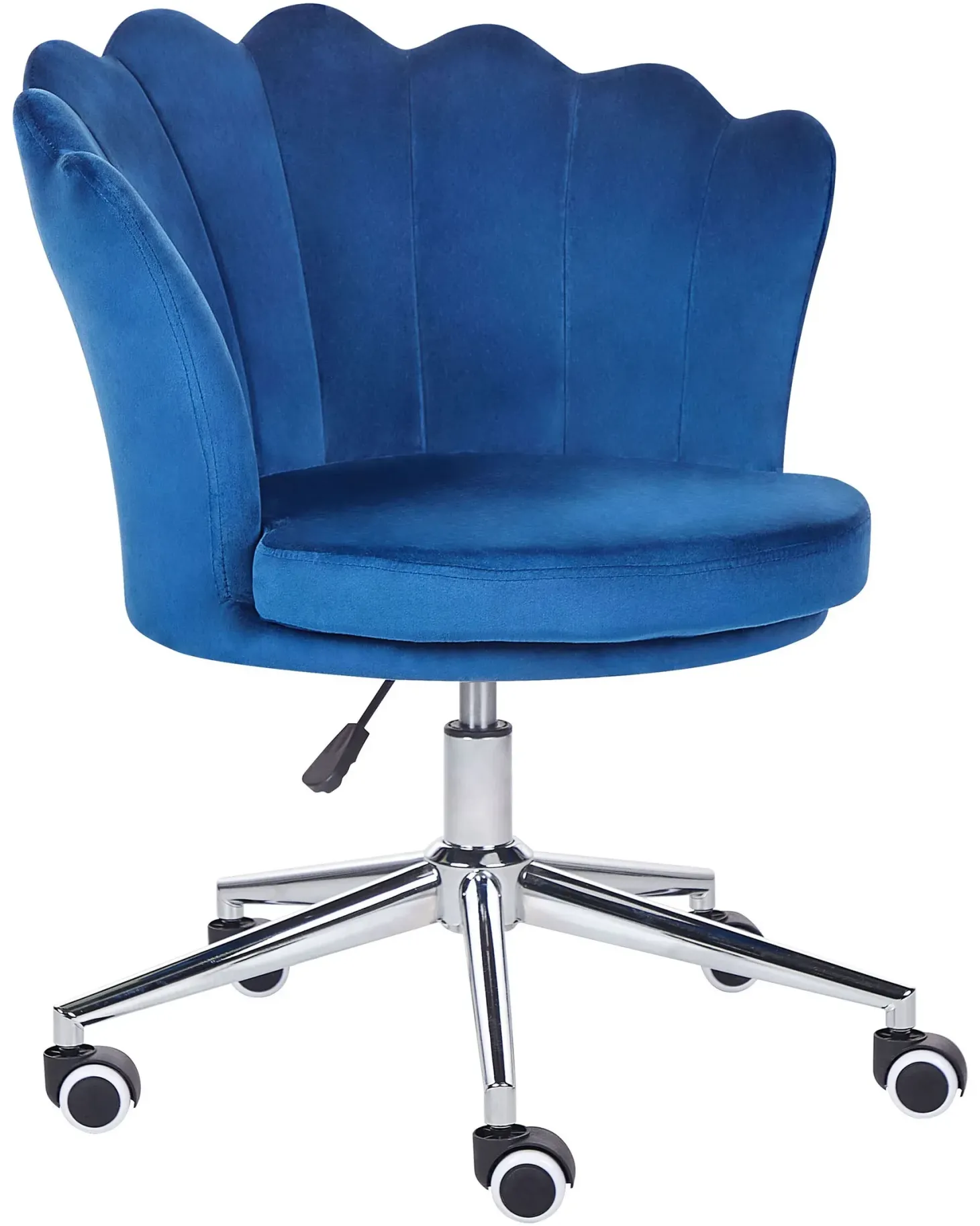 Skrivebordsstol MONTICELLO Velour Blå