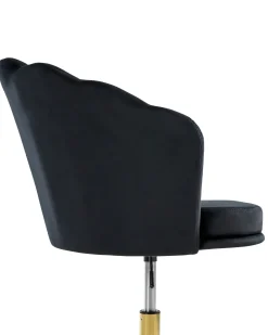 Skrivebordsstol MONTICELLO Velour Sort