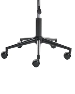 Skrivebordsstol MORAGA Boucle Pastellrosa