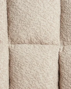 Skrivebordsstol PALMDALE Boucle Beige