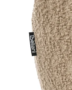 Skrivebordsstol PALMDALE Boucle Lysebrun