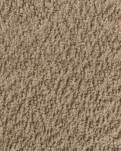Skrivebordsstol PALMDALE Boucle Lysebrun