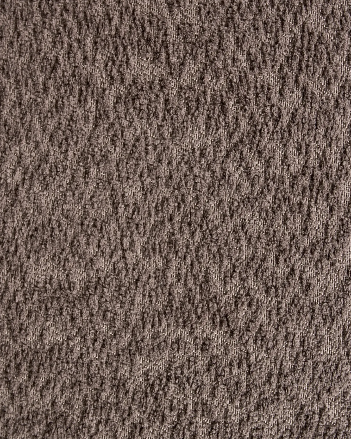 Skrivebordsstol PALMDALE Boucle Mørkebrun