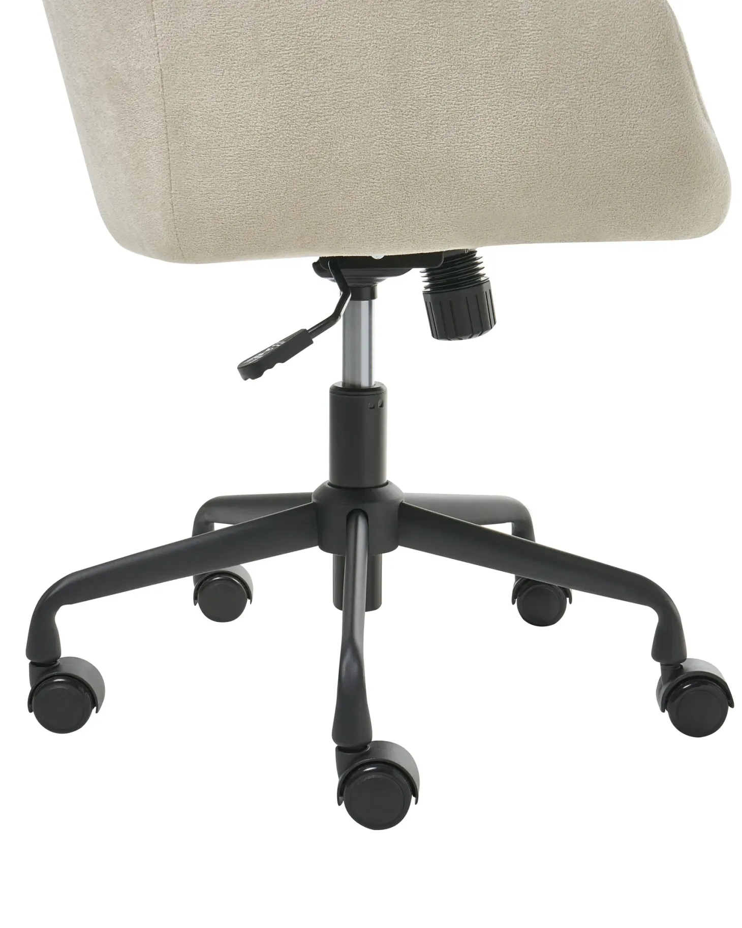 Skrivebordsstol PALMDALE Velour Lys Beige