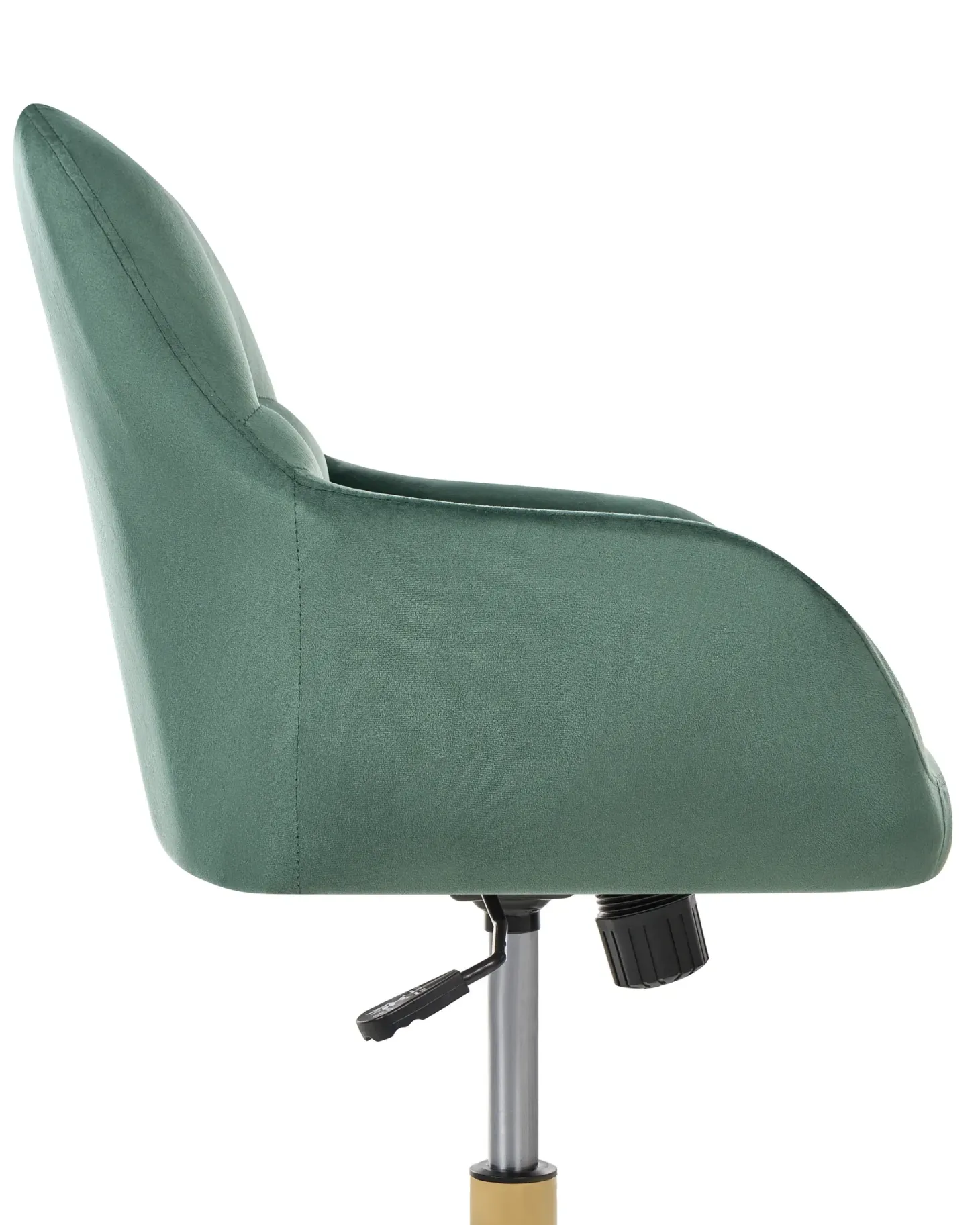 Skrivebordsstol PALMDALE Velour Mørkegrøn
