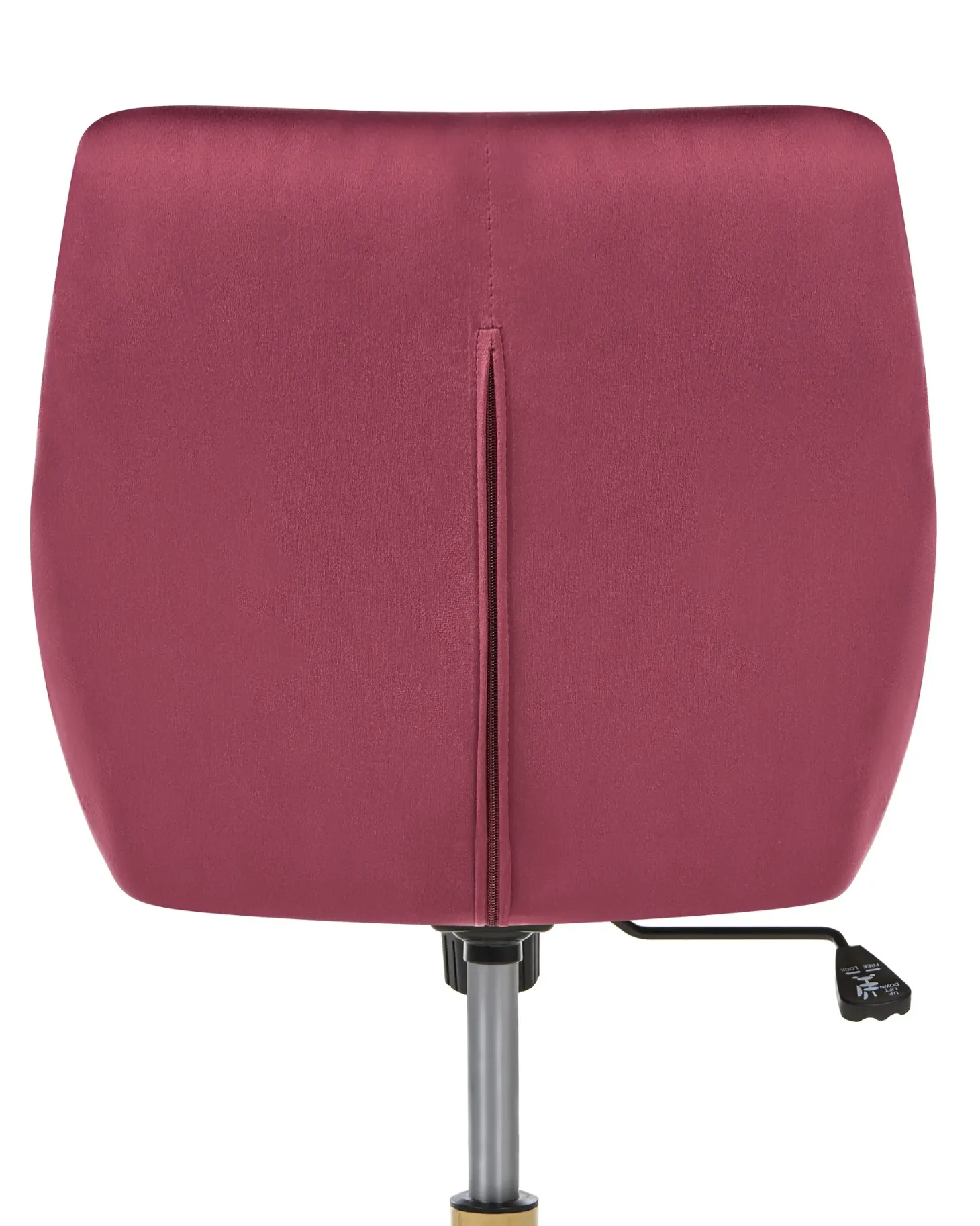 Skrivebordsstol PALMDALE Velour Bordeaux