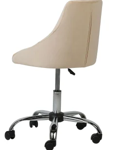Skrivebordsstol PARRISH Velour Beige