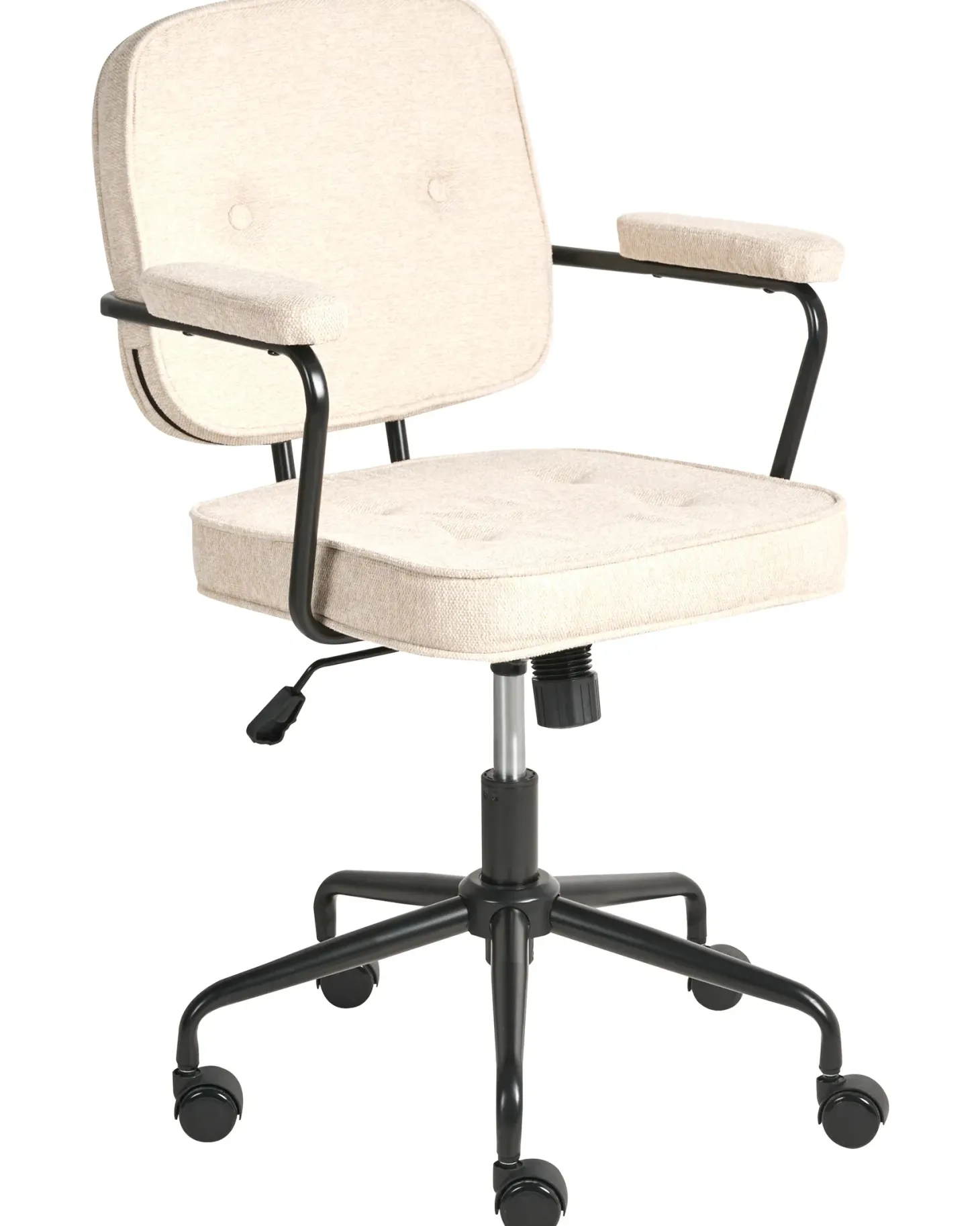 Skrivebordsstol PAWNEE Lys Beige