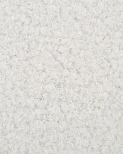 Skrivebordsstol PRIDDY Boucle Cremehvid