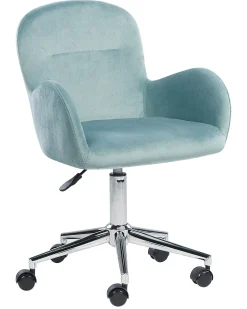 Skrivebordsstol PRIDDY Velour Mintgrøn