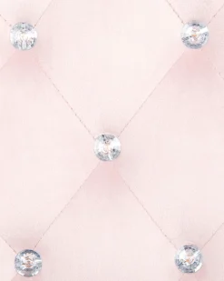 Skrivebordsstol PRINCESS Velour Pastellrosa