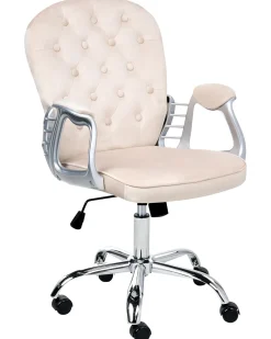 Skrivebordsstol PRINCESS Velour Beige
