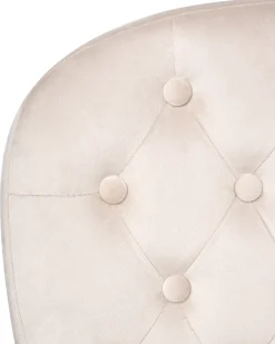 Skrivebordsstol PRINCESS Velour Beige