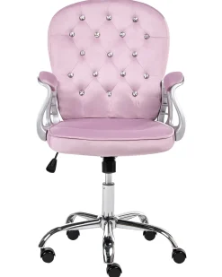 Skrivebordsstol PRINCESS Velour Lysviolet