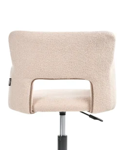 Skrivebordsstol SANILAC II Boucle Beige