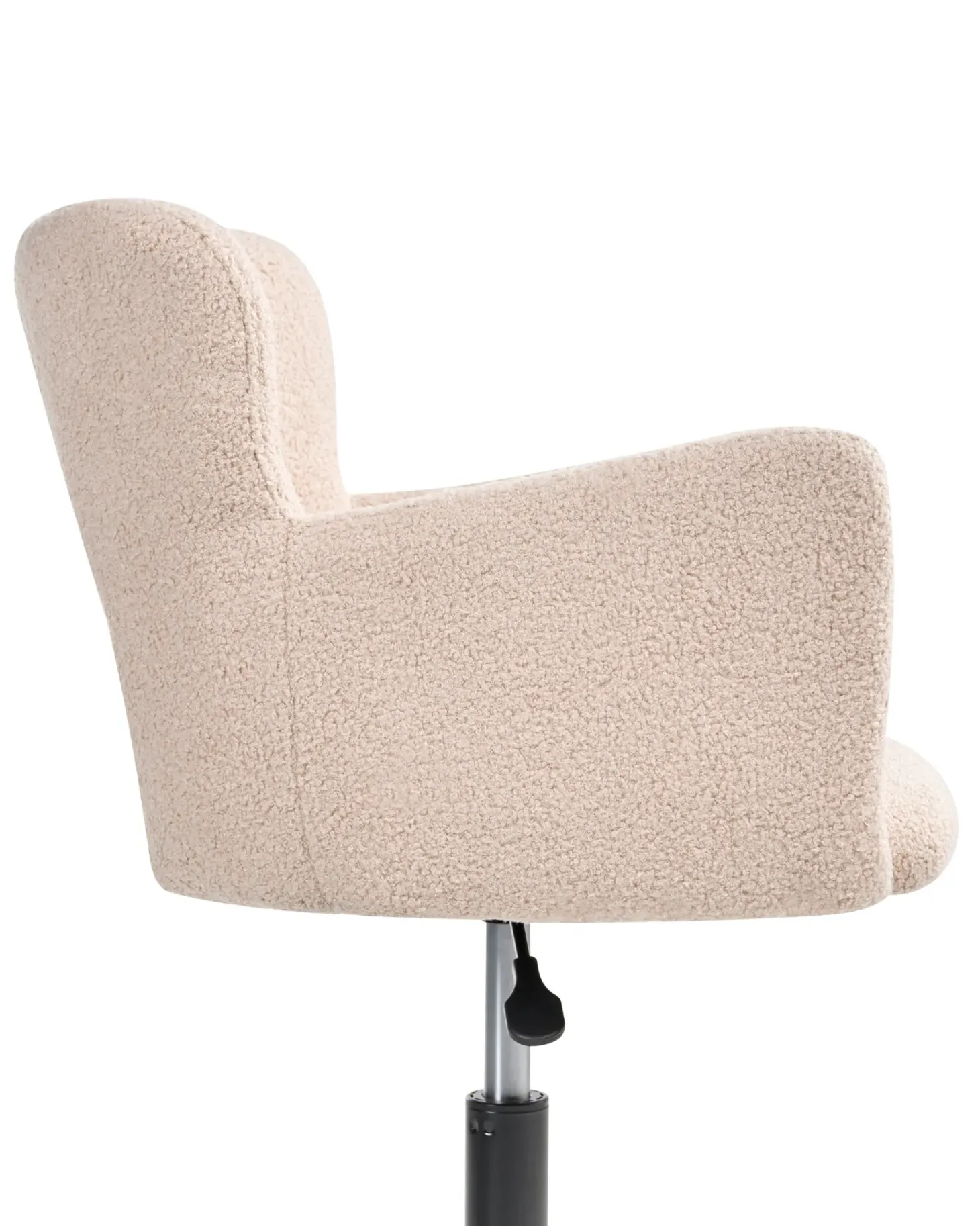 Skrivebordsstol SANILAC II Boucle Beige