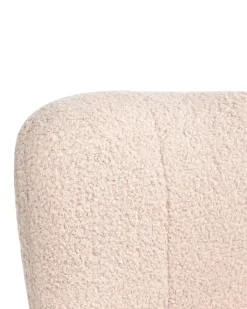 Skrivebordsstol SANILAC II Boucle Beige