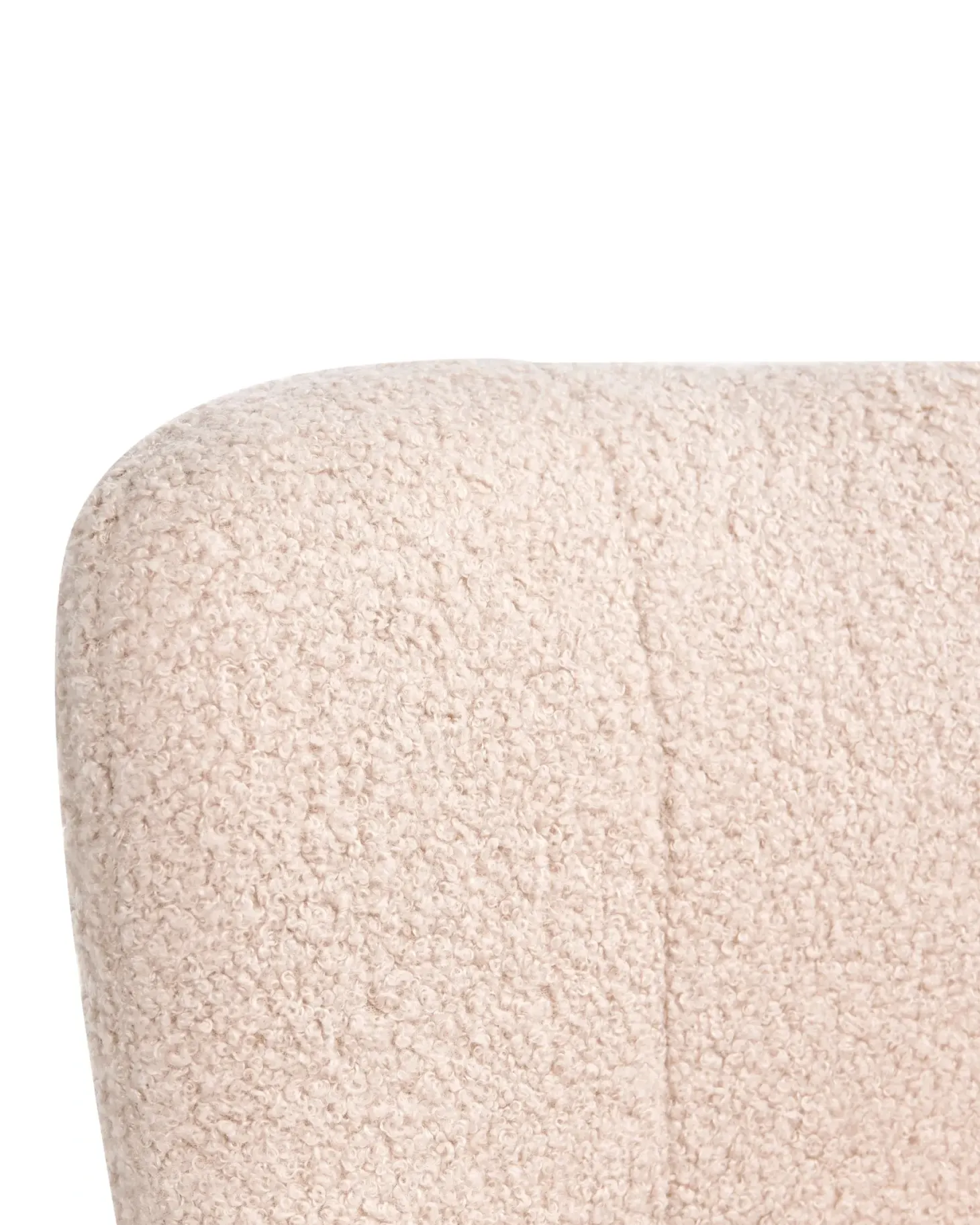 Skrivebordsstol SANILAC II Boucle Beige