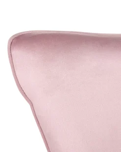 Skrivebordsstol VELENCIA Velour Pastellrosa