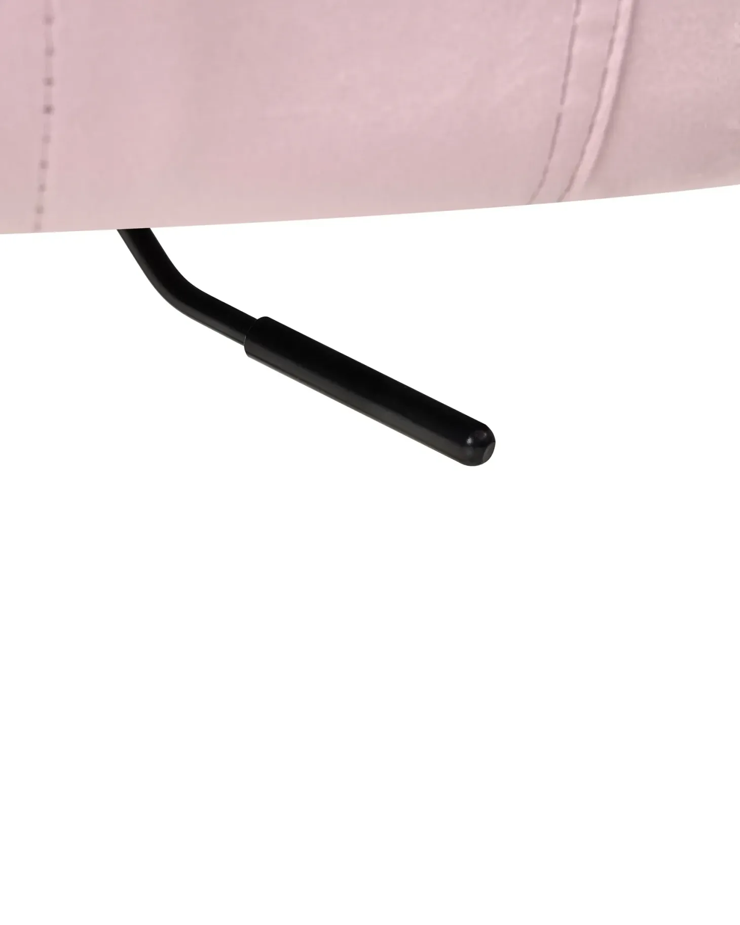 Skrivebordsstol VELENCIA Velour Pastellrosa