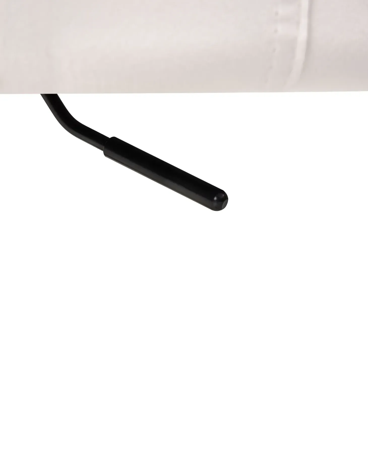 Skrivebordsstol VELENCIA Velour Cremehvid