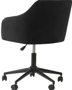 Skrivebordsstol VENICE Velour Sort