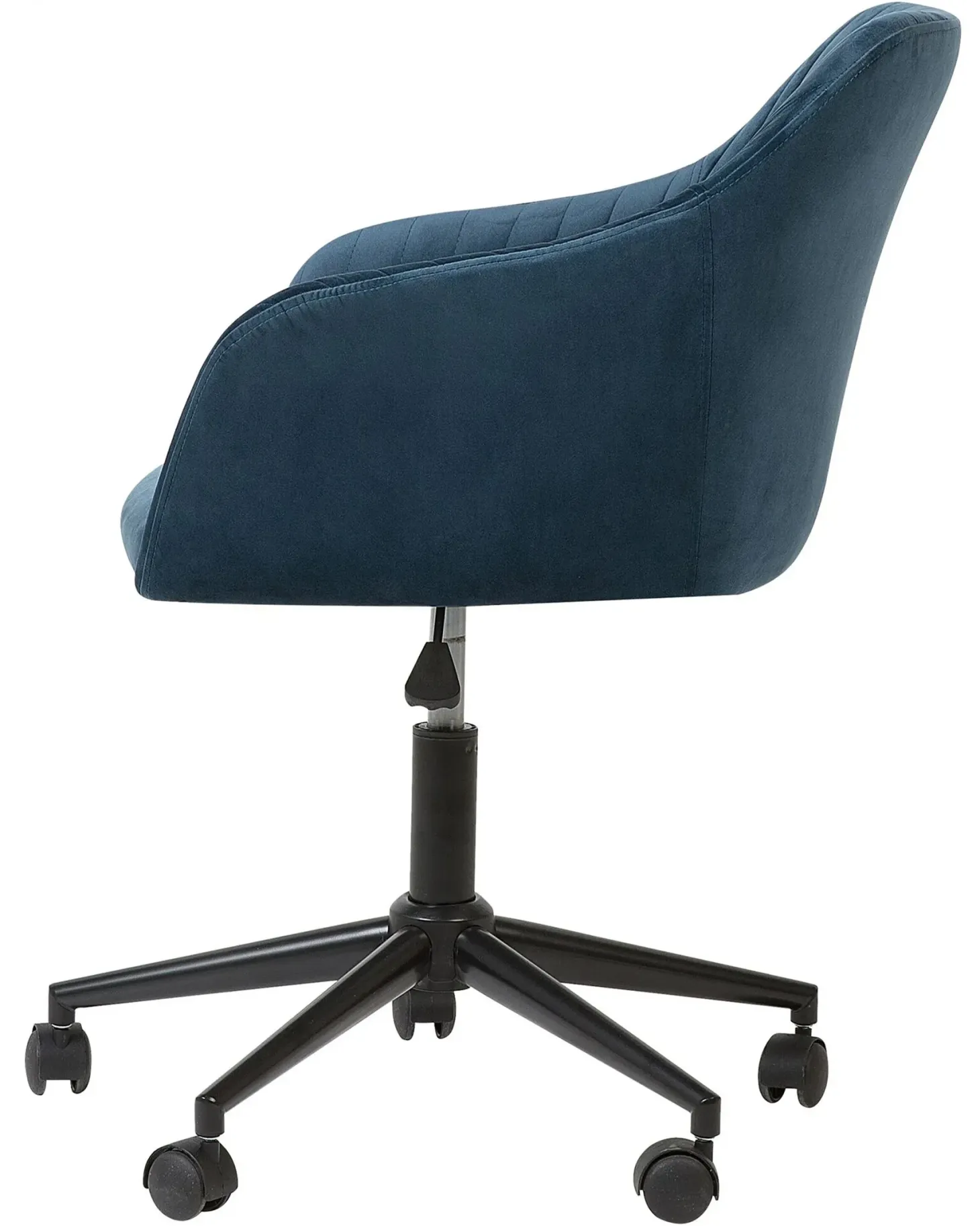 Skrivebordsstol VENICE Velour Navy Blå