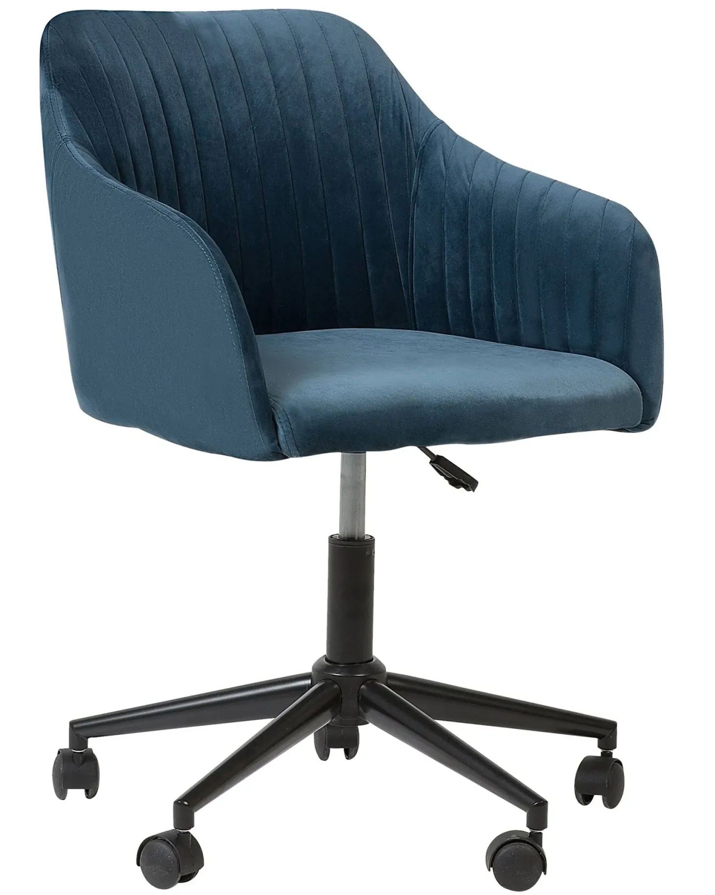 Skrivebordsstol VENICE Velour Navy Blå
